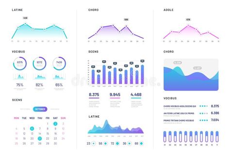 Ui dashboard. Modern infographic with gradient finance graphs, statistics chart #Sponsored , #paid, #AD, #Modern, #Ui, #statistics, #infographic Report Illustration, Charts Design, Analytics Design, Modern Infographic, Ui Design Principles, Graphs And Charts, Kpi Dashboard, Chart Infographic, Data Dashboard