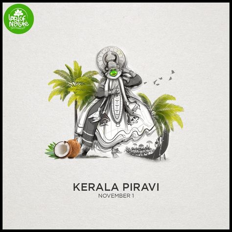 Kerala Piravi Poster Drawing, Kerala Piravi Drawings, Keralapiravi Images, Kerala Piravi Images, Kerala Piravi Creative Poster, Kerala Piravi Poster, Kerala Drawing, Kerala Piravi, Nuclear Art