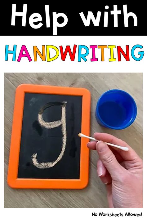 How To Make Handwriting Fun, Fun Handwriting, Handwriting Group Activities, Hand Strengthening For Handwriting, Handwriting Strokes Preschool, Handwriting Occupational Therapy, Handwriting Centers First Grade, Handwriting For Left Handers, Fine Motor Activities To Help With Handwriting