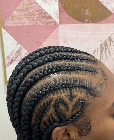 Cornrows Natural Hair, Short Box Braids Hairstyles, Braided Hairstyles For Black Women Cornrows, Natural Hair Stylists, Beautiful Black Hair, Goddess Braids Hairstyles, Braided Cornrow Hairstyles, Braids Hairstyles Pictures, Cute Box Braids Hairstyles