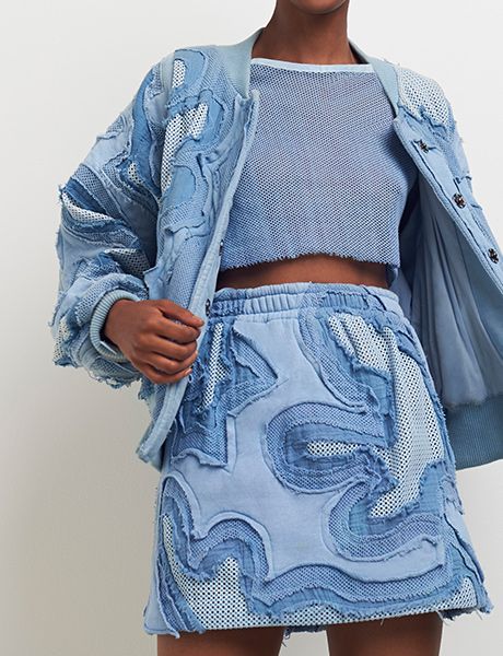 Upcycled Fashion Aesthetic, Jeans Skirts Outfits, Women's Style Tips, Simple Habits, Asos Fashion, Denim Inspiration, Denim Ideas, Fashion Design Portfolio, Dress Well