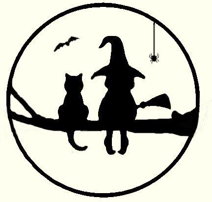 Witch and cat in tree for copper overlay on moon. Got the idea from a pumpkin carving stencil and changed it around a fair amount. Bat and spider painted on. Cat Moon Pumpkin Carving, Cat And Moon Pumpkin Carving, Pumpkin Carving Cat Stencil, Witch Pumpkin Carving Stencils, Pumpkin Carving Witch, Moon Overlay, Cat Pumpkin Stencil, Cat Pumpkin Carving, Pumpkin Carving Stencil