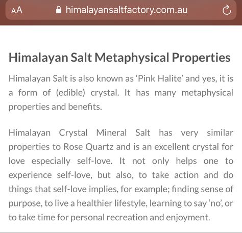 Pink Himalayan Salt Benefits Bath, Himalayan Salt Benefits Witch, Himalayan Salt Properties, Salt Properties Magic, Pink Himalayan Salt Benefits Spiritual, Himalayan Salt Magical Properties, Himalayan Salt Witchcraft, Hymalian Salt Lamp Benefits, Pink Hymalian Salt Benefits