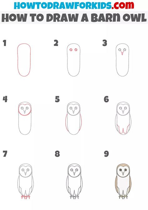 How To Draw A Owl, How To Draw An Owl Step By Step, How To Draw An Owl, Harry Potter Owl Drawing, Owl Drawing Easy, Easy Owl Drawing, Owl Drawing Simple, Owl Drawings, Owl Doodle