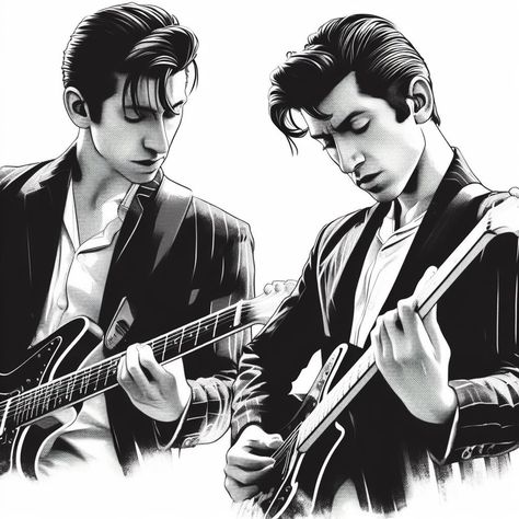 Arctic Monkeys Fanart, Alex Turner, Arctic Monkeys, Monkeys, Sketch Book, Fan Art, Band, Art