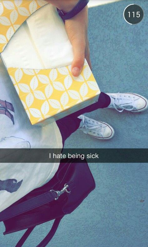 I hate being sick Feeling Sick Snap, Sick Snap Ideas, Sick Captions For Snapchat, Sick Snapchat Stories, Sick Snap Streak, Sick Snapchat, Sick Snap, Boy Snaps, Sick Quotes