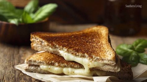 Ina Garten�’s Recipe for the Ultimate Grilled Cheese Includes an Unexpected Ingredient | Southern Living Grilled Cheese Recipes Easy, Fancy Grilled Cheese Recipes, Easy Grilled Cheese, Fancy Grilled Cheese, Ultimate Grilled Cheese, Perfect Grilled Cheese, Making Grilled Cheese, Grill Cheese Sandwich Recipes, Classic Grilled Cheese