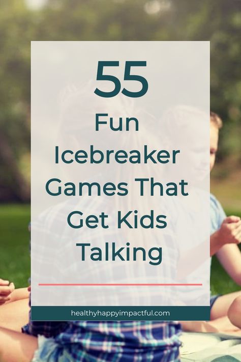 55 fun icebreaker games that get kids talking. Best Get To Know You Games, I’ve Breaker For Teens, Fun Ice Breaker Games For Kids, Ice Breakers For Middle Schoolers, Get To Know You Games For Kids, Ice Breakers Kids, Fun Ice Breaker Games, Ice Breaker Games For Kids, 21 Questions Game