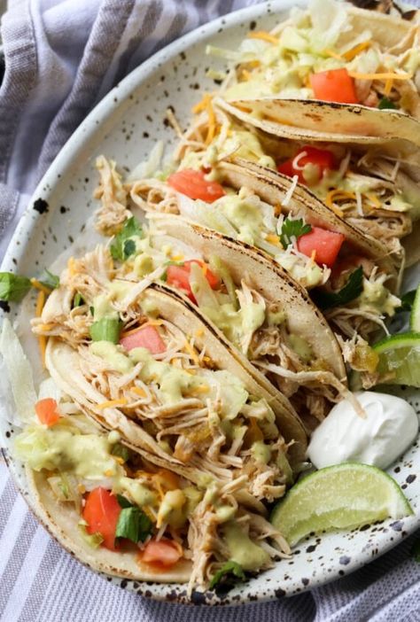 This Beergarita pulled chicken is a citrus, Tex-Mex, flavor-packed pulled chicken recipe! Sweet and smoky, this easy Crock Pot chicken recipe is great on tacos, over rice, in quesadillas and beyond! #cookiesandcups #pulledchicken #beergarita #crockpot #slowcooker #chickenrecipe #texmex #chickentacos #taco Pulled Chicken Crock Pot Recipes, Pulled Chicken Recipe, Crockpot Pulled Chicken, Pulled Chicken Recipes, Lime Chicken Recipes, Cookies And Cups, Crock Pot Recipe, Easy Crockpot Dinners, Spanish Recipes