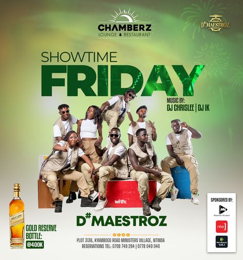 DMaestroz, Maestro Studios Live Band Flyer Design, Band Flyer Design, Live Band Flyer, Band Flyer, Christian Graphic Design, Friday Music, Club Party Flyer, Elephant Drawing, Music Poster Design