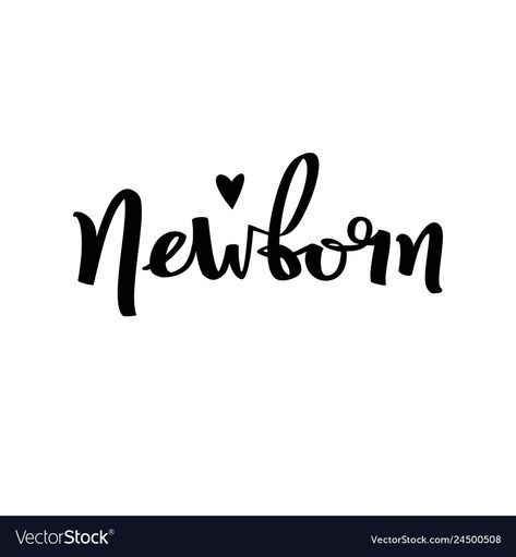 New Born Baby Caption Instagram, Congrats Newborn, Newborn Svg, Handwritten Lettering, Handwritten Letters, Business Names, Handwriting, Png Images, Adobe Illustrator