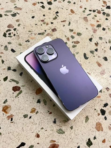 I Phone 14pro Max Purple, Iphone 14pro Purple, Iphone 14pro Max Purple, Iphone Deep Purple, Apple Gadgets Iphone, Iphone Store, Free Iphone Giveaway, Purple Cases, Iphone 14pro