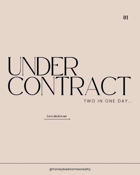 Double the Success! 🎉 Not one, but TWO homes under contract this week! 🏠🏠 It’s been a busy few days, and I’m so excited for my clients who are one step closer to their dream homes. - Whether you’re looking to buy or sell, I’m here to help you make the process as smooth as possible. If you’re ready to start your real estate journey, let’s make it happen! 💼✨ - 💬 Reach out today to see how I can help with your next move! - #UnderContract #DoubleSuccess #HomeSweetHome #RealEstateAgent #HoneyBeeHo... Real Estate Agent Success, Real Estate Vision Board Aesthetic, Commercial Real Estate Agent, Real Estate Investment Aesthetic, Realtor Vision Board Pictures, Real Estate Vision Board Pictures, Real Estate Success Vision Board, Become A Realtor, Real Estate Vision Board Ideas