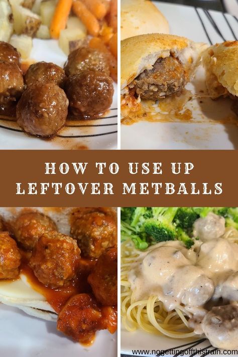 Do you have a lot of leftover meatballs and no idea what to do with them all? Here's a roundup of delicious recipe ideas! Leftover Meatball Recipes, Leftover Meatballs, Curry Meatballs, Make Your Own Pizza, Meatball Recipes Easy, Homemade Meatballs, Healthy Meals To Cook, Turkey Meatballs, Chicken Recipes Casserole