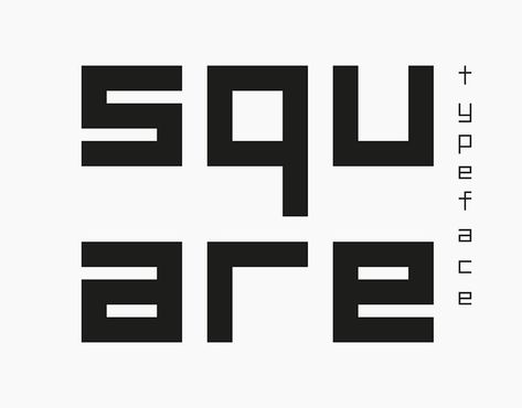 Square Typeface :3 FontsFree for commercial/personal use limited downloads.Please DO NOT reupload the typeface files. Square Font, Carpentry And Joinery, Typo Logo, Typography Fonts, Graphic Design Branding, Please Do, Fonts Design, Typography Design, Mood Boards