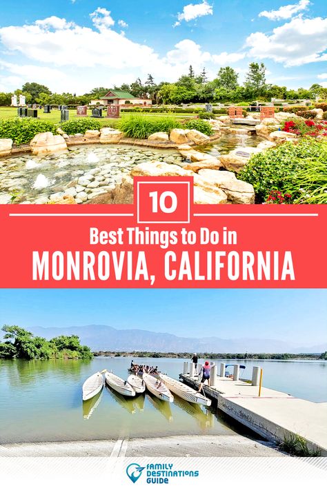 Want to see the most incredible things to do in Monrovia, CA? We’re FamilyDestinationsGuide, and we’re here to help: From unique activities to the coolest spots to check out, discover the BEST things to do in Monrovia, California - so you get memories that last a lifetime! #monrovia #monroviathingstodo #monroviaactivities #monroviaplacestogo Monrovia California, Family Destinations, Anniversary Trips, California Beach, Beach Getaways, Road Trips, Travel Usa, Family Vacation, Stuff To Do