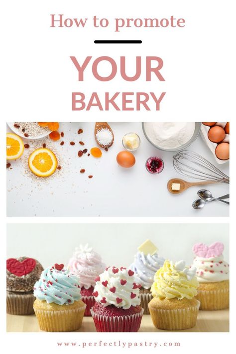 Are you ready to start growing your baking business even without a storefront, but you need some ideas for marketing? Great, then you are on the right path. Read about these 50 different ways to market your bakery business. These ideas work even if you don’t have a storefront. How To Start An Online Bakery, Bakery Marketing Ideas, Bakery Business Ideas, Bakery Marketing, Bakery Business Plan, Home Bakery Business, Online Bakery, Bakery Store, Small Bakery