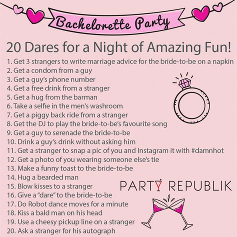 Dares For Bachelorette Party, Who Pays For Bachelorette Party, Bachelorette Party Dares List, Bachelorette Dares For Bride, Truth Or Dare Bachelorette Party, Bachlorette Party Games Fun, Drinking Games Bachelorette Party, Bachelorette Dare List, Bachelorette Dare Cards