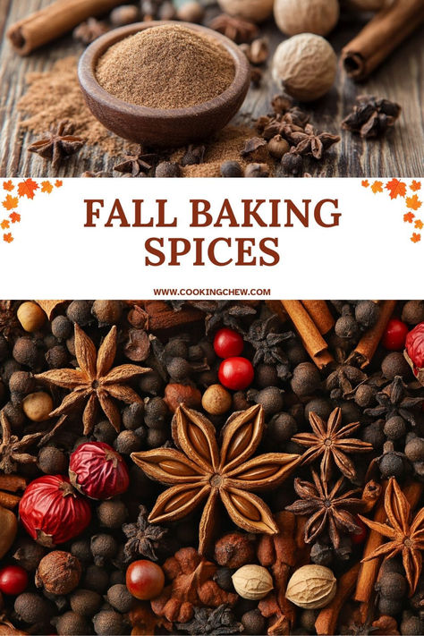 Cozy fall spice recipes perfect for holiday baking, including cookies and flavorful fall-inspired dishes. Baking Spices, Baking List, Apple Pie Spice, Ginger And Cinnamon, Fall Cooking, Hot Apple Cider, Fall Flavors, Fall Spices, Fall Drinks