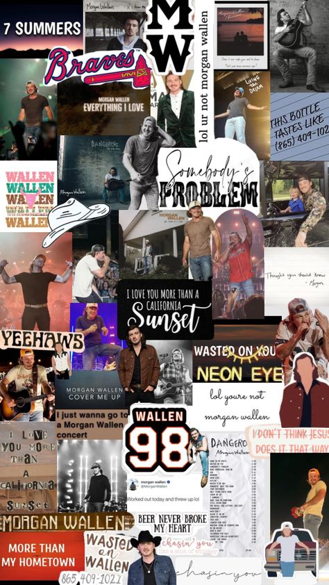 #comp #morganwallen #morganwallencollage #morgan #wallen #like Morgan Wallen Lyrics Wallpaper, Country Lyrics Quotes, Funny Quotes Wallpaper, Country Music Lyrics Quotes, Cute Iphone Wallpaper Tumblr, Cute Images For Wallpaper, Best Country Singers, Country Jokes, Country Lyrics