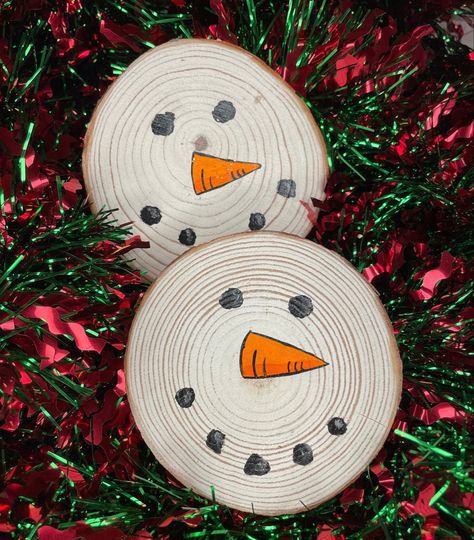 Coasters Wooden, Coasters Christmas, Holiday Coasters, Cocoa Christmas, Snowman Painting, Christmas Coasters, Diy Coasters, Painted Ornaments, Hand Painted Ornaments