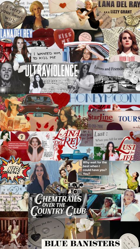 Ldr Wallpaper, Beauty And The Beast Cake Birthdays, Lana Del Rey Pictures, Lana Del Rey Wallpaper, Hollywood Arts, Red Collage, Lana Del Rey Honeymoon, Lana Del Rey Albums, Wallpaper Rosa