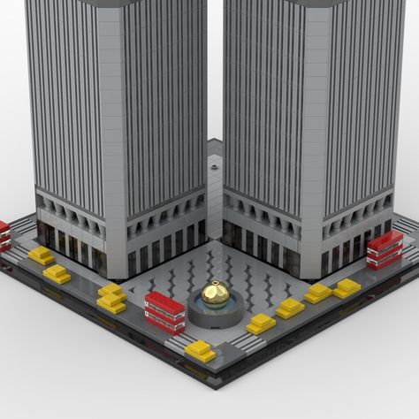 Lego Tower, Holographic Projection, Tower Models, Architecture Series, Lego Micro, Lego Creative, The Empire State Building, Trade Centre, Lego Models