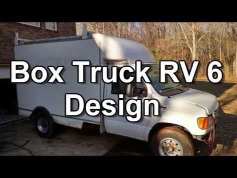 Box Truck RV Camper Conversion 6 - Design                                                                                                                                                                                 More Box Truck Camper, Box Truck, Trailer Ideas, Camper Ideas, Diy Camper, Camper Conversion, Truck Camper, Rv Camper, Rv Camping