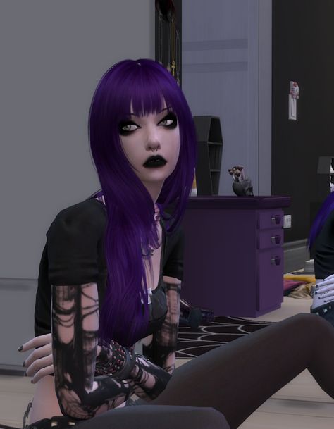 tags ts4 sims 4 alternative emo goth grunge Sims 4 Alternative, Goth Bitmoji, Alternative Pfp, Black Goth Makeup, Spotify Covers, Goth Makeup, Black Goth, Social Icons, Black Love Art