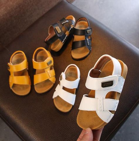 Baby Boy Jackets, Baby Beach, Boys Casual Shoes, Boys Sandals, Handmade Sewing, Handmade Sandals, Skirt And Sneakers, Mens Boots Fashion, Yellow Shoes