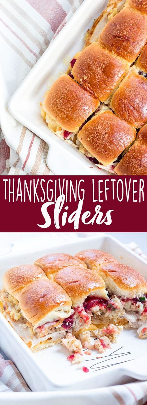 Turkey Recipes Leftover, Leftover Cranberry Sauce Recipe, Leftover Stuffing Recipes, Sliders Recipes Turkey, Leftover Stuffing, Slider Recipe, Thanksgiving Leftover, Stuffing Recipes For Thanksgiving, Leftover Cranberry Sauce