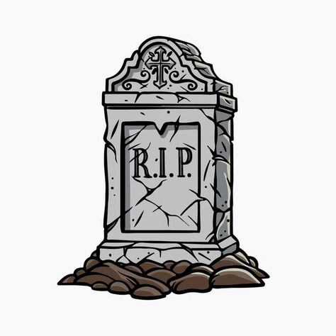 Halloween Tombstone Drawing, Halloween Graphics Illustration, Tombstone Sketch, Tomb Stone Drawing, Halloween Vector Illustration, Grave Doodle, Tombstones Design, Grave Stone Drawing, Grave Yard Drawing