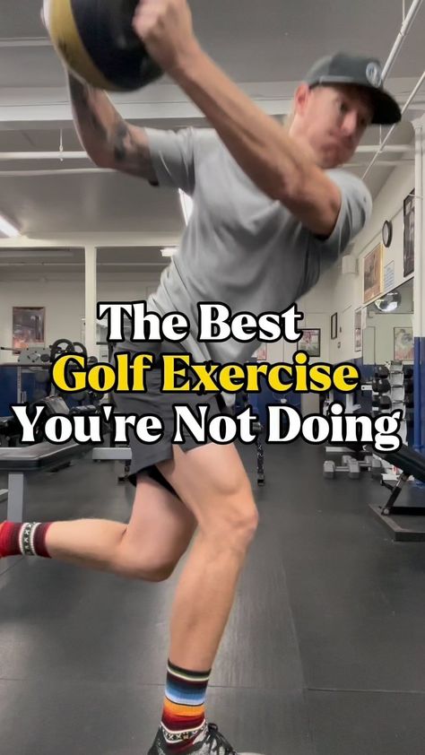 Do this to add distance and accuracy to your game. This exercise has it all. Lateral (frontal plane) force development, rotational… | Instagram Golf Strength Training, Golf Exercises Strength, Frontal Plane, Golf Basics, Time And Patience, Golf Inspiration, Golf Drills, Back Ribs, Golf Exercises