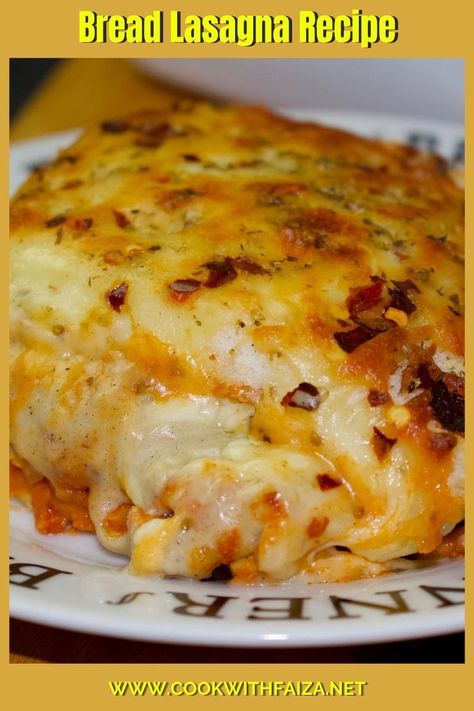 Bread Lasagna Recipe || Lazania || Lazania Recipe || Lasagna Recipe || Lunchbox Recipe in Urdu  - Hindi By Chef Faiza Zarif  @COOK WITH FAIZA Lazania Recipe, Bread Lasagna, Recipe Lasagna, Cooking Recipes In Urdu, Indian Cooking Recipes, Lunch Box Recipes, Lasagna Recipe, Indian Cooking, Lasagna