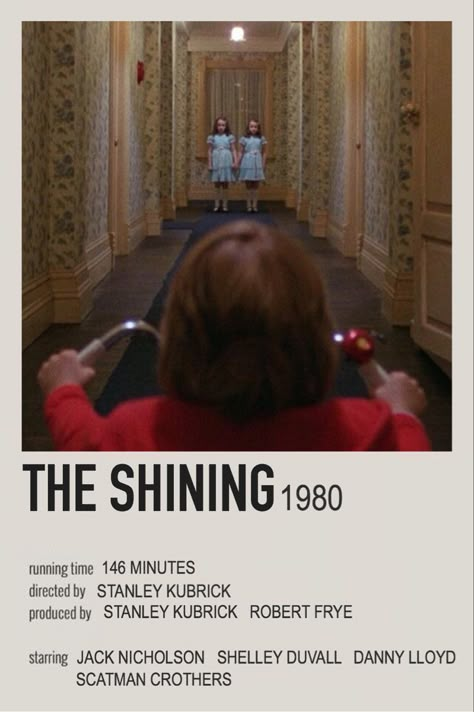 The Shining Movie, The Human Centipede, Halloween Movie Poster, The Shining 1980, Horror Movies List, Indie Movie Posters, Iconic Movie Posters, Movie Card, Film Posters Minimalist