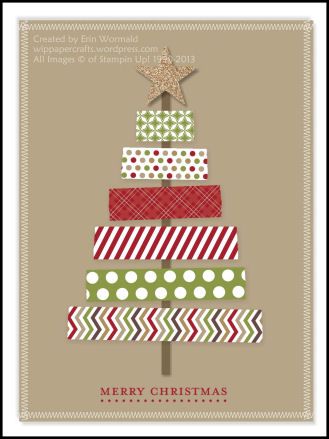 Washi Tape Christmas Tree, Tape Christmas Tree, Washi Tape Christmas, Digital Washi, Christmas Tree Card, Washi Tape Cards, Homemade Christmas Cards, Christmas Card Crafts, Christmas Tree Cards