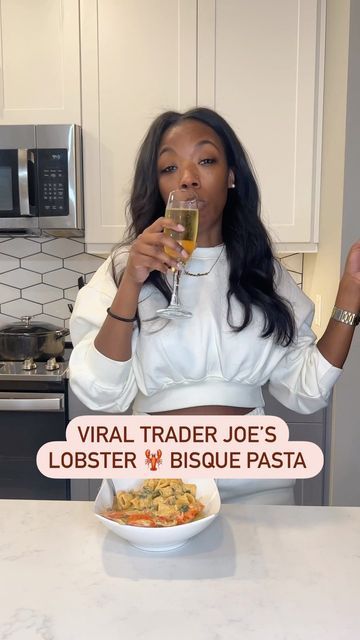 Trader Joe’s Lobster Ravioli, Trader Joe’s Lobster Pasta, Trader Joes Argentina Shrimp Recipes, Lobster Bisque Pasta Trader Joes, Trader Joe’s Lobster Bisque Pasta, Trader Joes Langostino Tails Recipes, Trader Joe’s Langostino Recipes, Trader Joes Lobster Bisque Pasta, Lobster Bisque Pasta