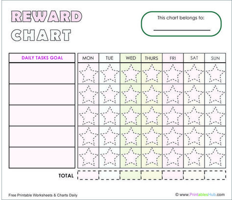 Free Printable Star Weekly Rewards Chart PDF Star Reward Chart, Reward Chart Template, Rewards Chart, Reward Chart For Kids, Toddler Reward Chart, Jonas Salk, Occupational Therapy Kids, Printable Reward Charts, Printable Star