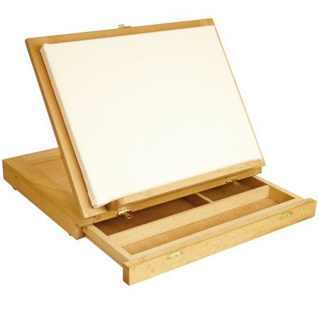 Desk Easel, Artist Desk, Table Easel, Drawing Desk, Easel Painting, Drawer Table, Artist Easel, Wood Easel, Drafting Table