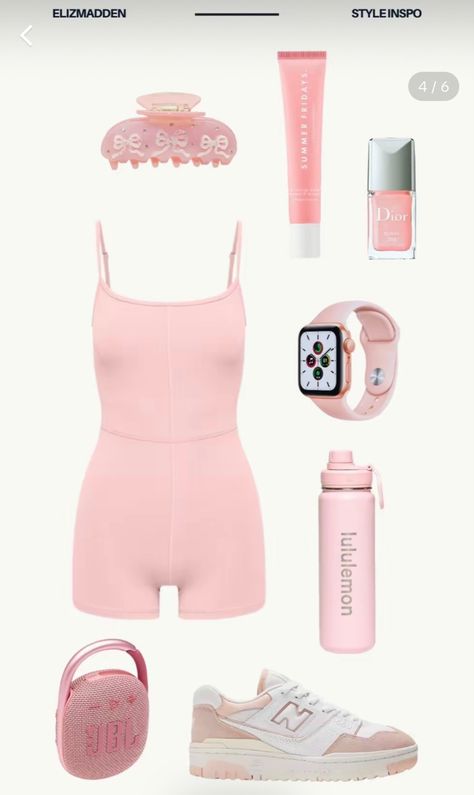 Ballet Core Outfits, Athletic Sets, Gym Outfit Inspo, Boujee Outfits, Ballet Core, Workout Outfit, Dress For Success, Pink Outfit, Lookbook Outfits