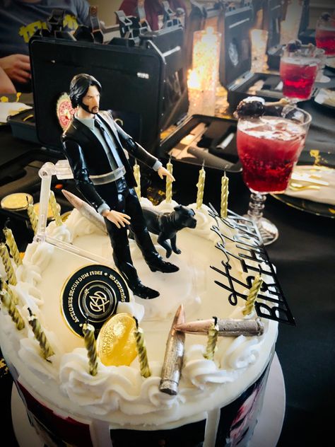 John Wick Birthday Party, Bday Ideas, Aaliyah, Theme Party, Birthday Theme, Birthday Cakes, John Wick, Party Themes, Wicked