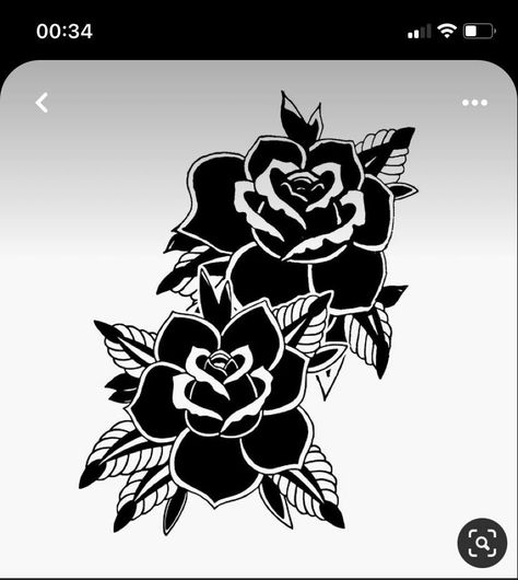 American Traditional Rose, Traditional Rose, Blackout Tattoo, Traditional Roses, Elbow Tattoos, Getting A Tattoo, Leg Tattoo Men, Tattoo Design Book, Minimalist Tattoos