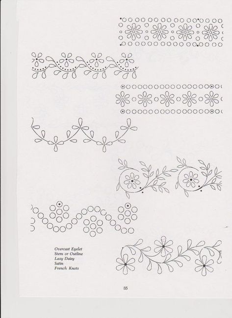 Embroidery Design Templates, Border Embroidery Designs Border Embroidery Designs Patterns, Embroidery Template, Hand Embroidery Patterns Flowers, Cutwork Embroidery, Diy Embroidery Patterns, Border Embroidery Designs, Handmade Embroidery Designs, Embroidery Stitches Tutorial