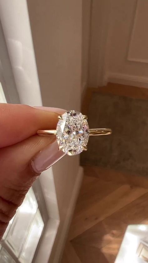 Oval Cut Moissanite Engagement Ring, 2ct Crushed ice Oval engagement ring, diamond  ring, Solid Gold Bridal Proposal Ring ✦Purpouse of Ring ✦ → Engagements 💍 💑 🎉 → Weddings ️𓍢ִ໋🌷͙֒ → Anniversaries  → Fashion accessories ✮.𖥔 ݁ ˖˚୨୧ → Religious significance † 🌷͙֒ 🕊️💍 → Cultural significance  → Achievements gifts 🎖️ → Symbolic gestures of love or commitment ᥫ᭡   Certainly, you can request a certificate for Moissanite and Lab Grown Diamond, which verifies its authenticity and quality, similar to diamond certificates. The stones in jewelry are 100% hand-crafted it is cut and polished by our experienced craftsman.  Moissanite/Lab Grown Diamond is the diamond's best alternative.   ✦ Please allow us 1-2 weeks processing time as it is customized only for you.✦  Description of Ring ✦ 💎 Ce Gold Engagement Ring No Diamond, Wedding Rings Engagement And Band, Mosinite Engagement Rings, Oval Simple Wedding Rings, Accented Wedding Ring, Crushed Ice Oval Engagement Ring, Gold Oval Moissanite Engagement Ring, Wedding Rings Gold Diamond, My Engagement Ring