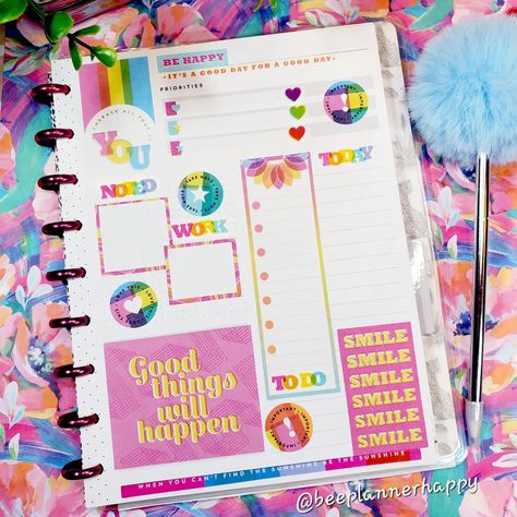 Used an older "Retro Print" sticker book from my stash for this cute daily page! Love all the colors in it! It's currently 40% off on the Happy Planner website. Link is in my bio! @the_happy_planner Retro Print sticker book #dailypageinspo #happyplanner #plannercommunity #todolist #plannersgonnaplan #plannerjunkie #iliketoplan #plannerstickers #dailys #dailyspread #dailyplanners #dailyplannerspread #dailyplanning #beeplannerhappy Planner Website, Planner Spreads, Daily Page, Cute Planner, Planner Spread, The Happy Planner, Planner Ideas, Retro Print, Planner Accessories