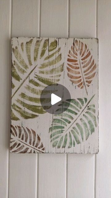 Decoupage Ideas, Painted Boards, February 1, Blogger Themes, Decoupage, Macrame, Green, On Instagram, Art