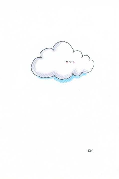 Check Out This Cute Cloud Drawing & 12+ Other Clouds Drawing Ideas! #drawing #drawinginspiration Cloud Outline Drawing, Sky Drawing Clouds, Clouds Doodle, Cloud Illustrations, Cloud Doodle, Hibiscus Drawing, Clouds Graphic, Cloud Outline, Astronaut Drawing