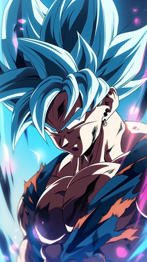 Dragon Ball Wallpaper, Dragon Ball Wallpaper Iphone, Goku Wallpaper, Ball Wallpaper, Super Saiyan Blue, Dragon Ball Painting, Dragon Ball Super Wallpapers, Dragon Ball Art Goku, Dragon Ball Super Artwork