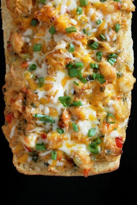 Stuffed Shrimp Bread-Creole Contessa Shrimp Bread, Stuffed Shrimp, Shrimp Toast, A Loaf Of Bread, Loaf Of Bread, Shrimp Dishes, Cajun Recipes, Favorite Comfort Food, How To Cook Shrimp