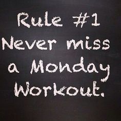 What is it they say? You’re one workout away from a good mood? Well it’s true! I woke up cranky and almost skipped my workout but I forced myself to go through with it and I am so glad … Never Miss A Monday, Monday Workout, Wednesday Workout, Michelle Lewin, Monday Quotes, Anytime Fitness, Gym Quote, Gym Memes, Gym Humor